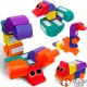 Puzzle magnetic 13 piese 
