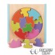 Puzzle Montessori asociere culori 