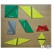 Montessori Triunghiuri constructive set 1 