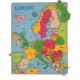 Puzzle incastru Europa