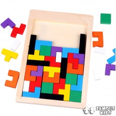 Tetris din lemn 