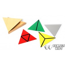 Montessori Triunghiuri constructive set 3
